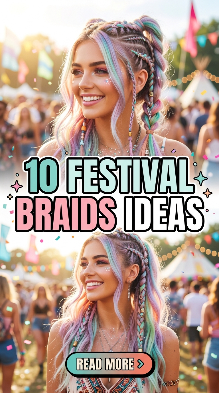 10 Festival Braids Ideas