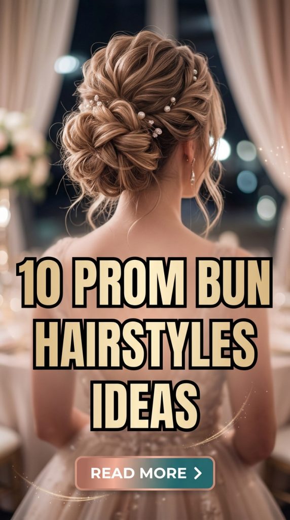 10 Prom Bun Hairstyles Ideas