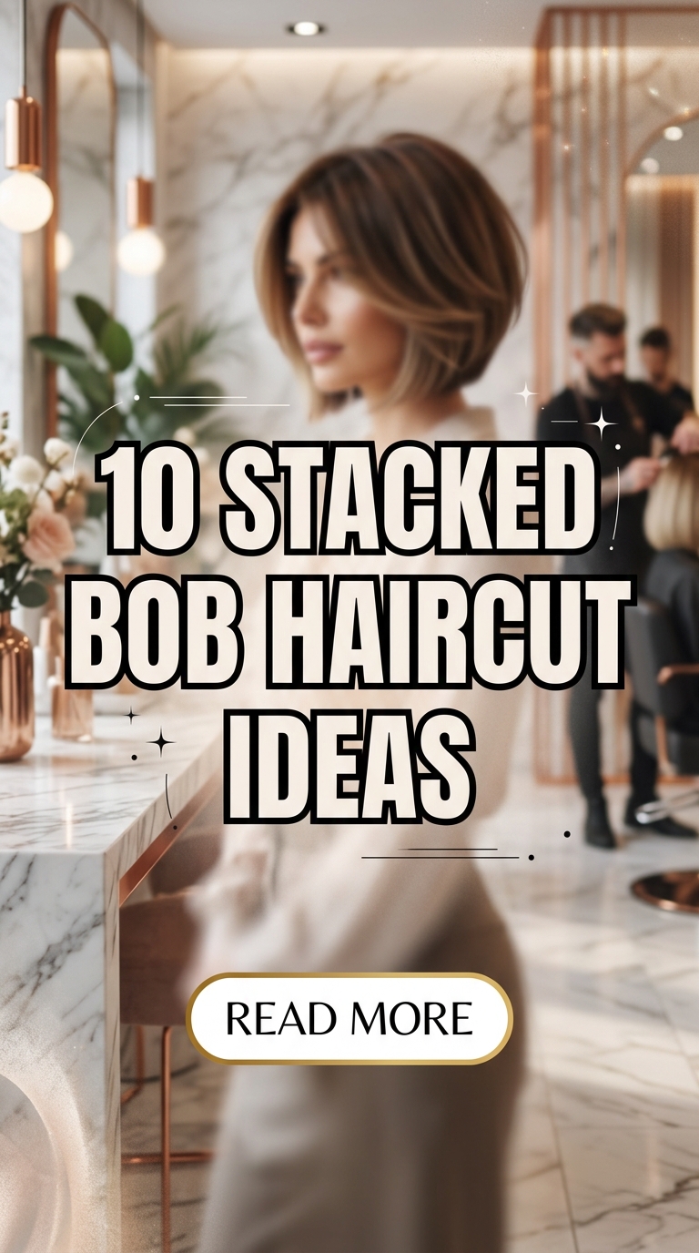 10 Stacked Bob Haircut Ideas