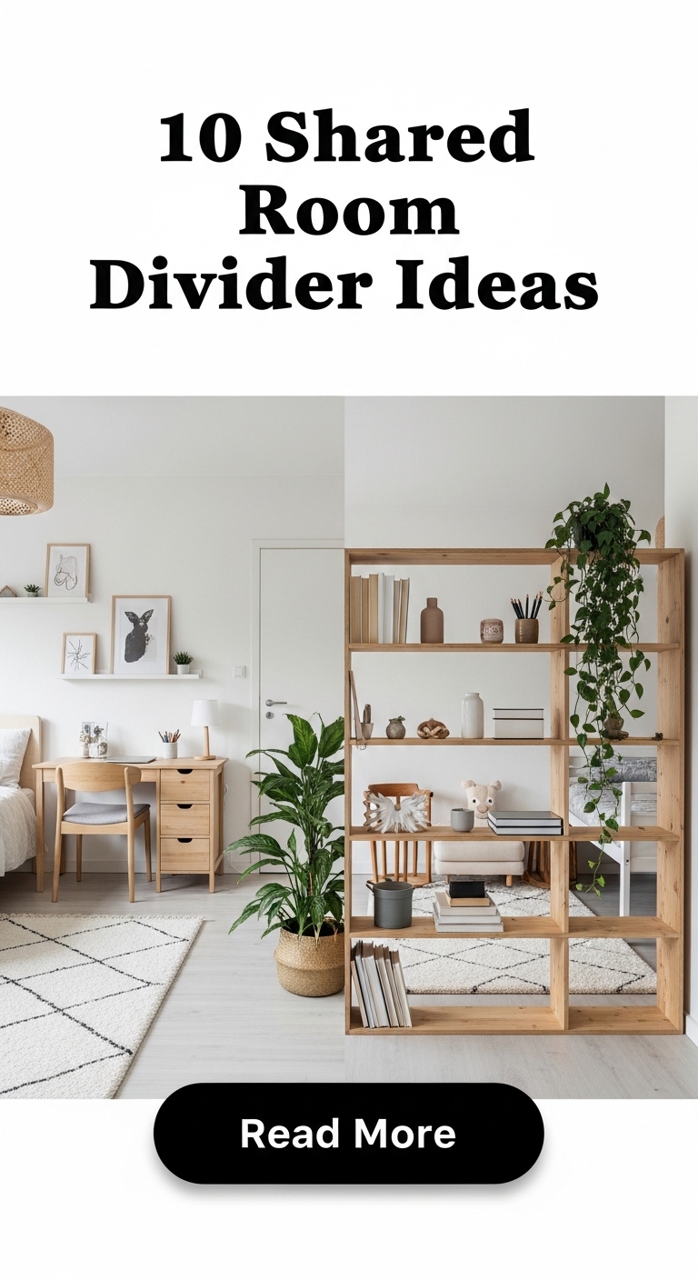 10 Shared Room Divider Ideas