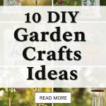 10 DIY Garden Crafts Ideas