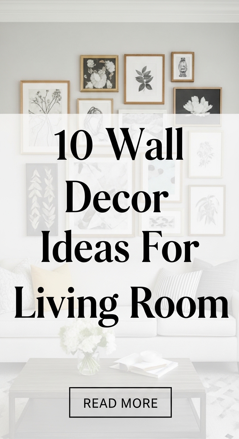 10 Wall Decor Ideas For Living Room