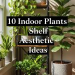 10 Indoor Plants Shelf Aesthetic Ideas