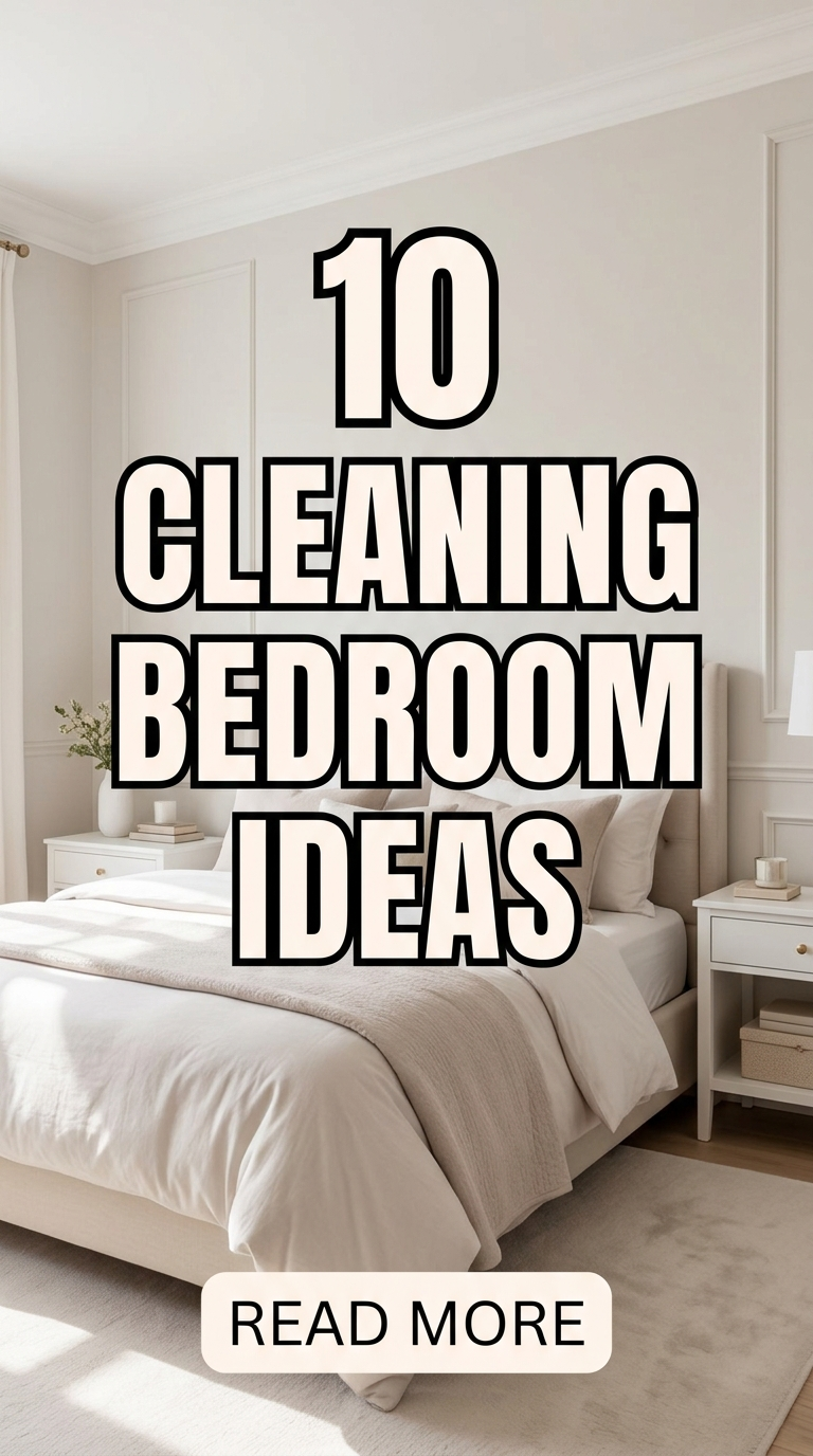 10 Cleaning Bedroom Ideas