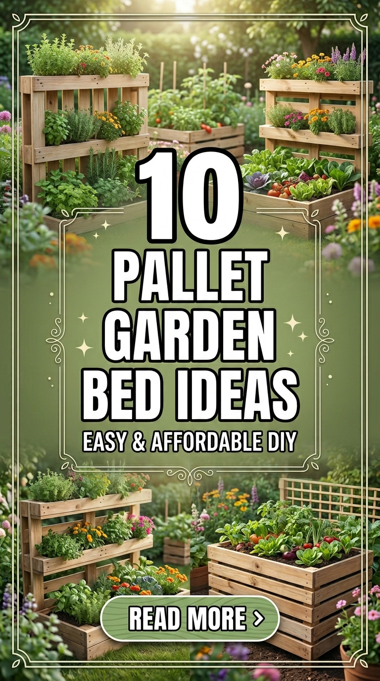 10 Pallet Garden Bed Ideas