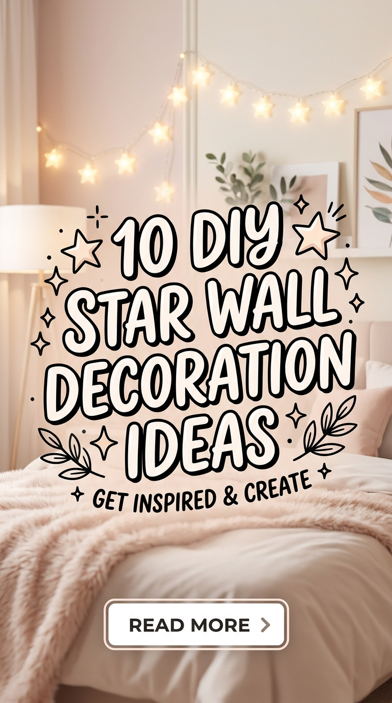 10 DIY Star Wall Decoration Ideas