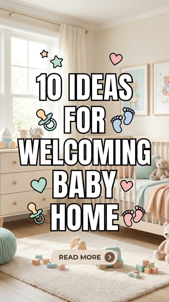 10 Ideas for Welcoming Baby Home