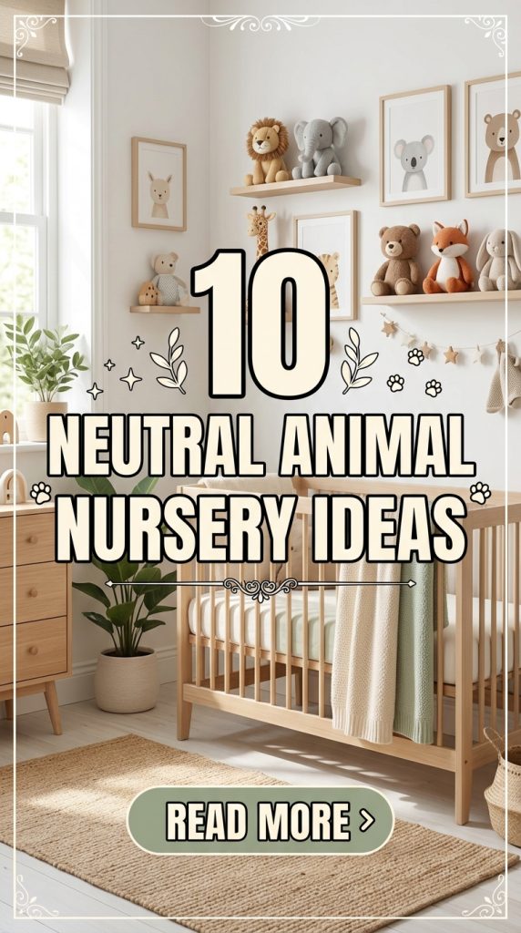 10 Neutral Animal Nursery Ideas