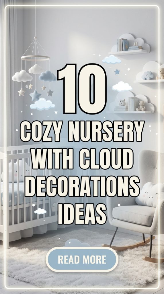 10 Cozy Nursery with Cloud Decorations Ideas