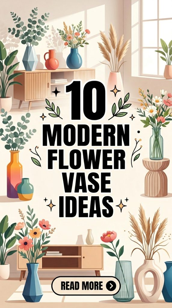 10 Modern Flower Vase Ideas