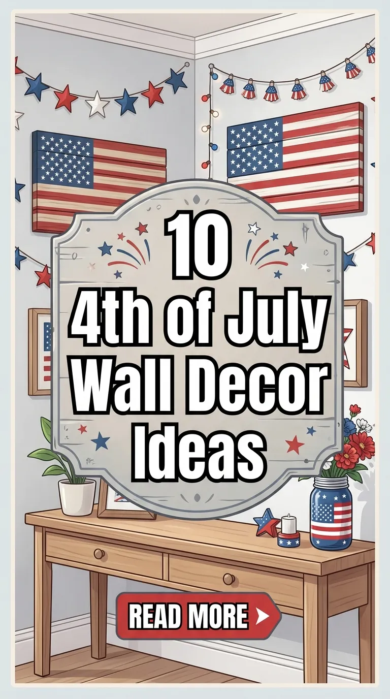 10 4th of July DIY Wall Decor Ideas