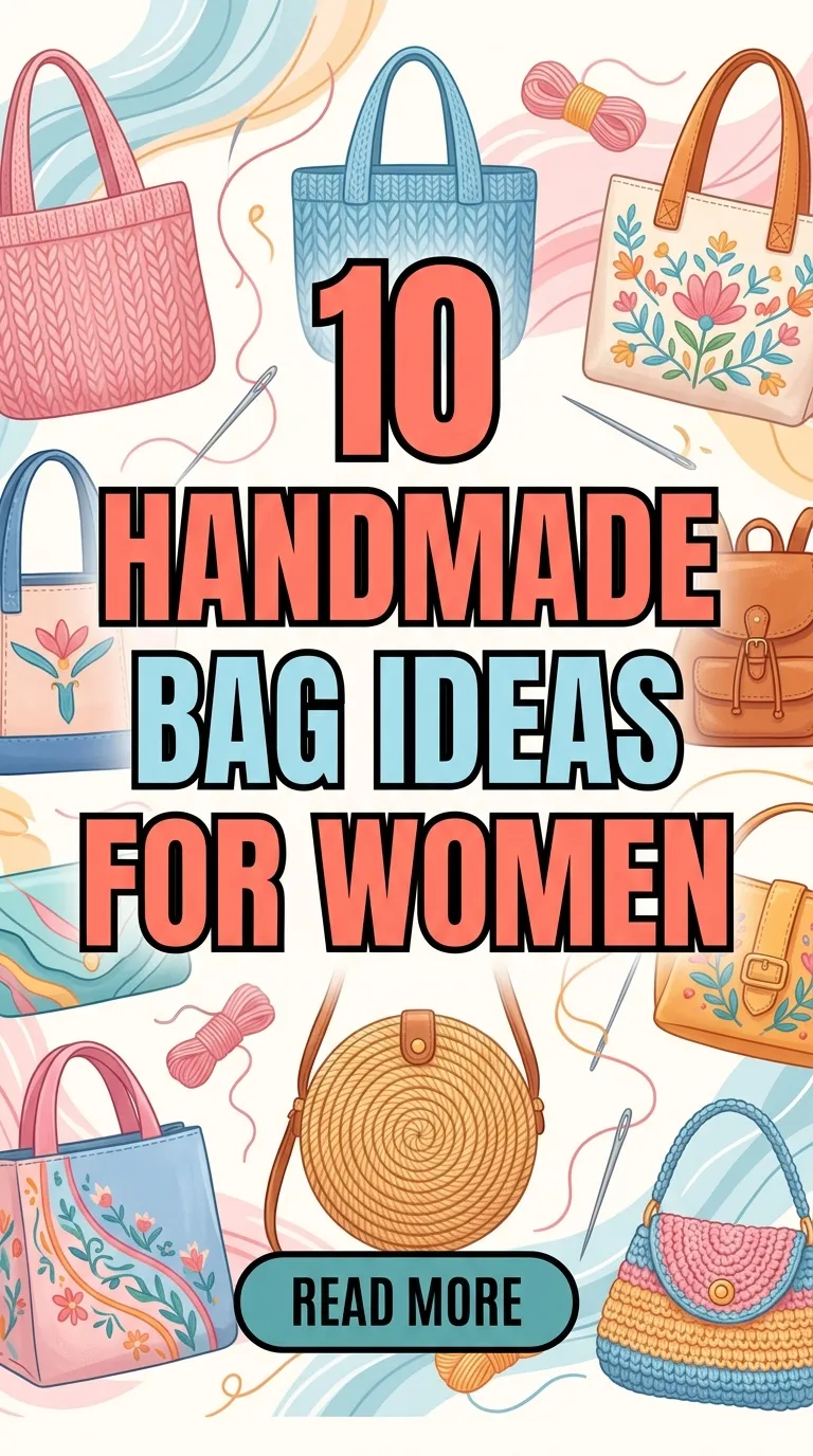 10 Handmade Bag Ideas for Women