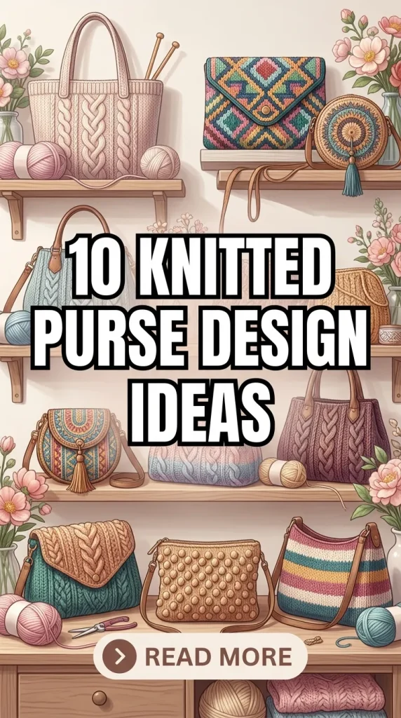 10 Knitted Purse Design Ideas