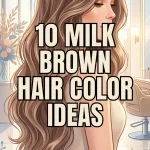 10 Milk Brown Hair Color Ideas
