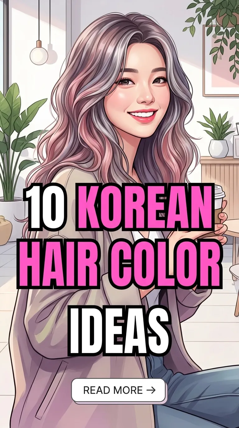 10 Korean Hair Color Ideas