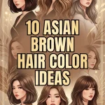 10 Asian Brown Hair Color Ideas