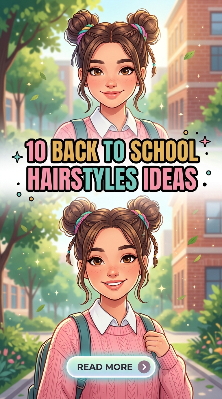 10 Back To School Hairstyles Ideas