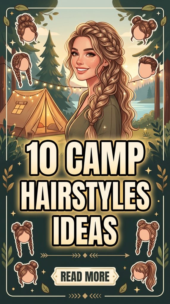 10 Camp Hairstyles Ideas That Are Cute, Easy, and Totally Sweat-Proof