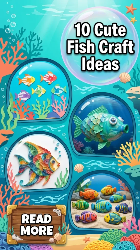 10 Cute Fish Craft Ideas