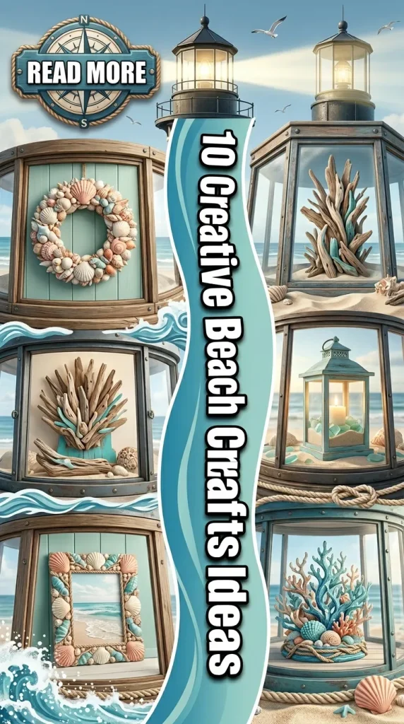 10 Creative Beach Crafts Ideas