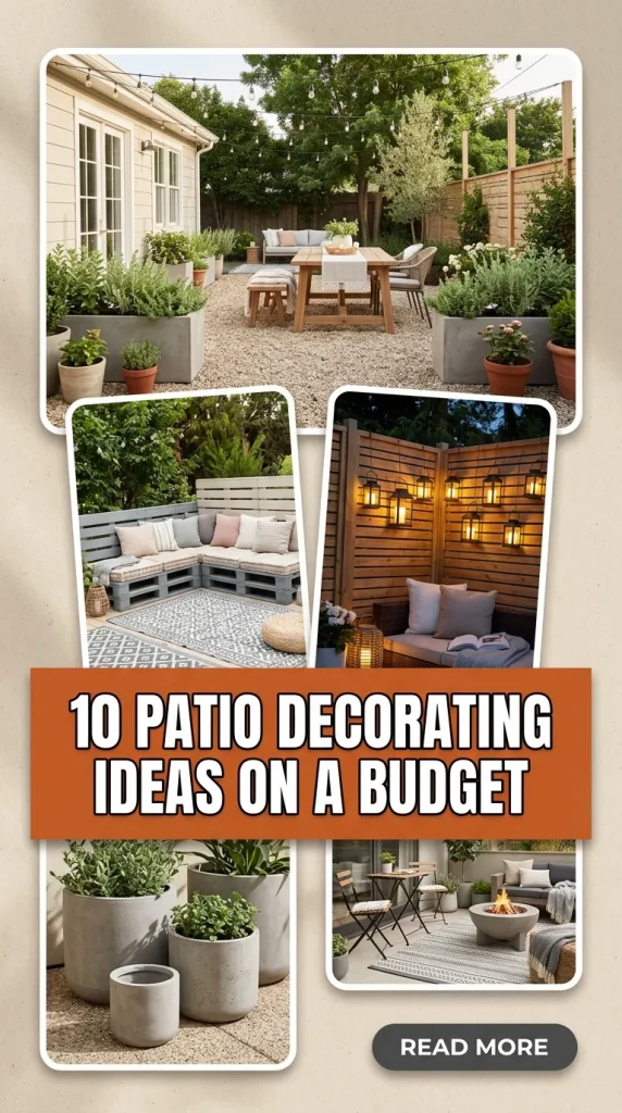 10 Patio Decorating Ideas on a Budget