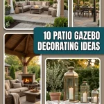 10 Patio Gazebo Decorating Ideas