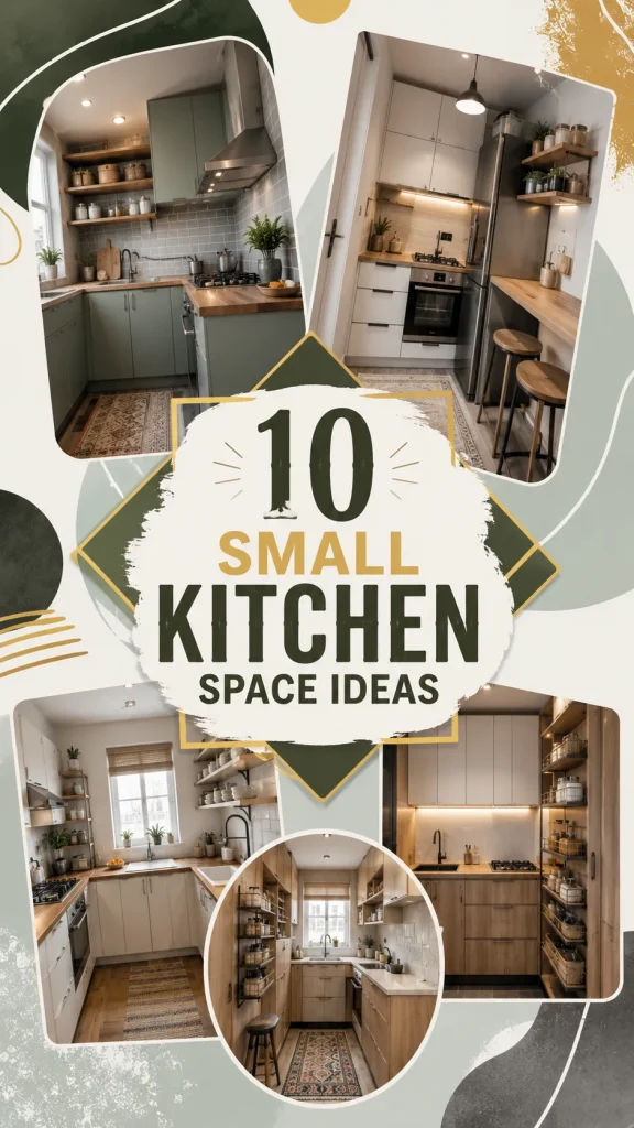 10 Small Kitchen Space Ideas