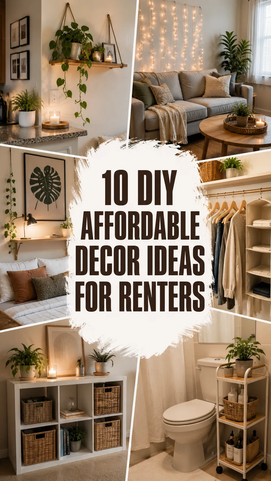 10 DIY Affordable Decor Ideas for Renters