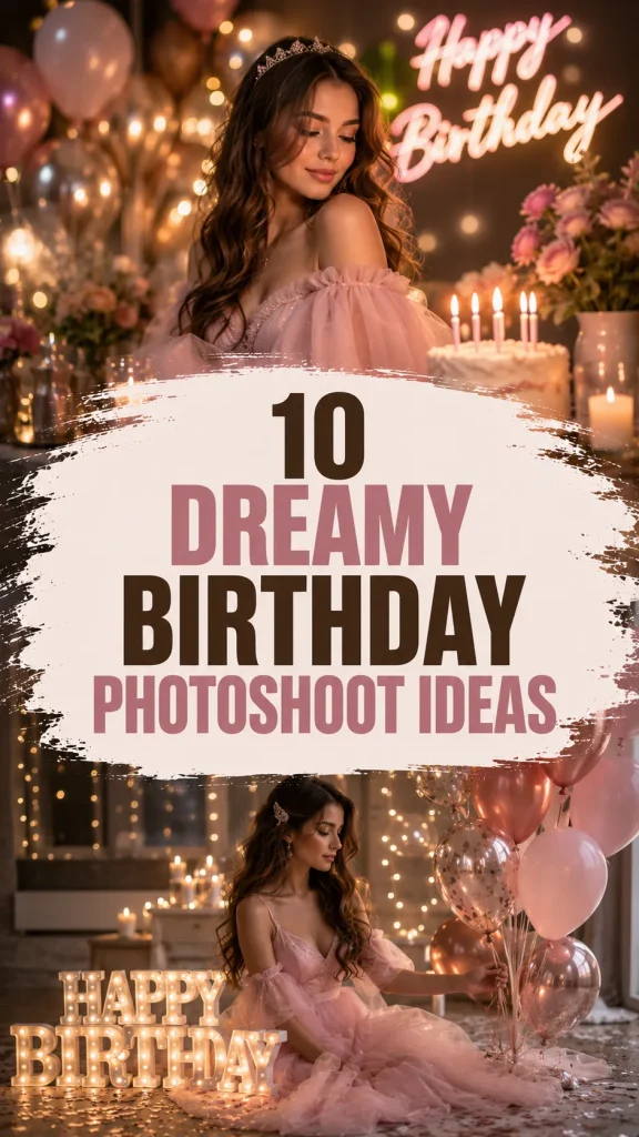 10 Dreamy Birthday Photoshoot Ideas
